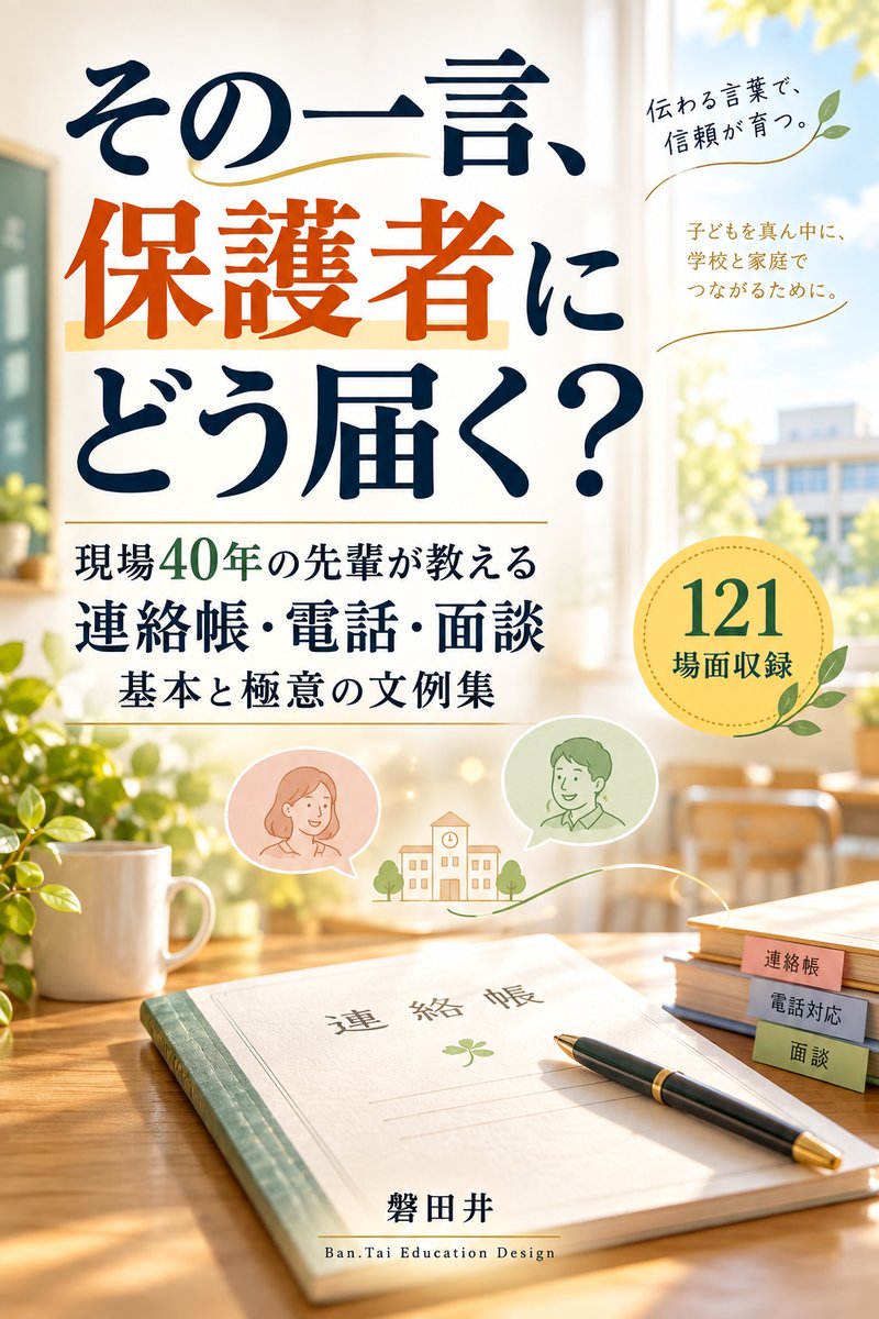 書籍『その一言、保護者にどう届く？』の表紙