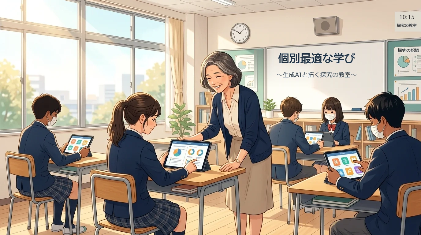 【教育最前線】「生成AI×個別最適な学び」で進化する令和の授業デザイン――次期学習指導要領を見据えた現場の挑戦